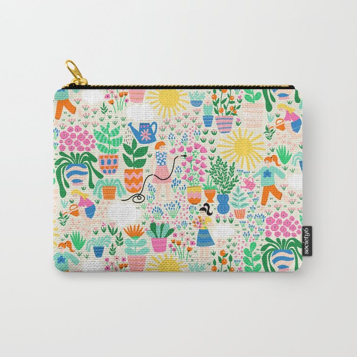 The Love Of Gardening Carry All Pouch Gallery Image 1
