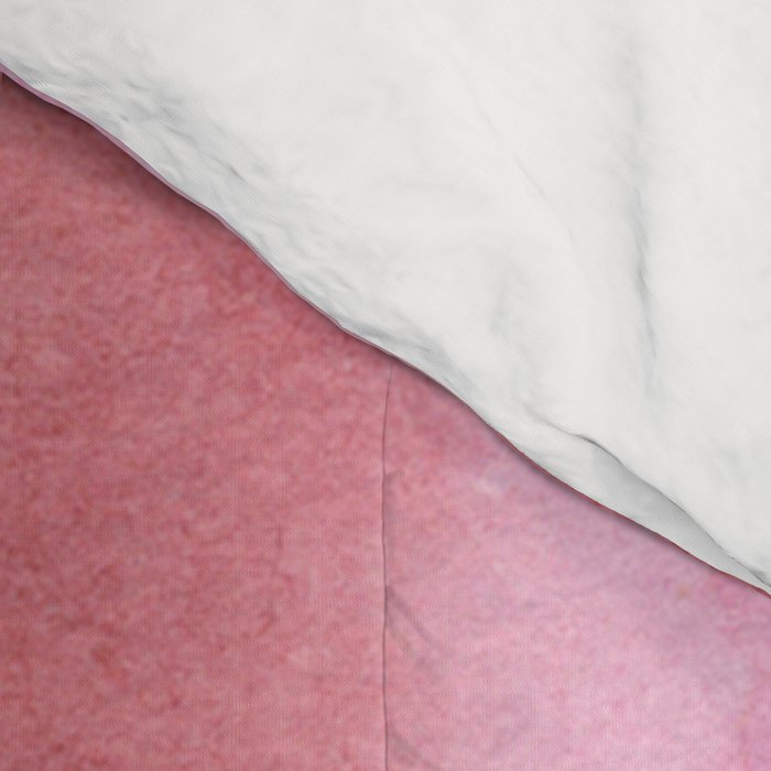 Modern abstract blush pink watercolor paint pattern Comforter Gallery Image 4