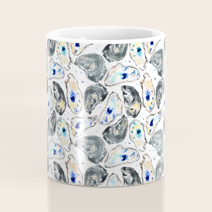 Coastal Oysters Coffee Mug Gallery Image 4