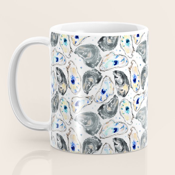 Coastal Oysters Coffee Mug Gallery Image 3