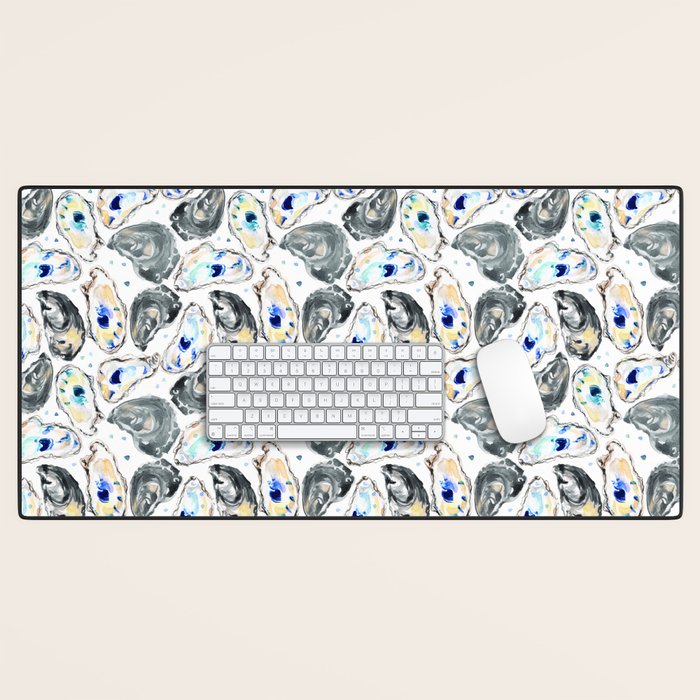 Coastal Oysters Desk Mat Gallery Image 1