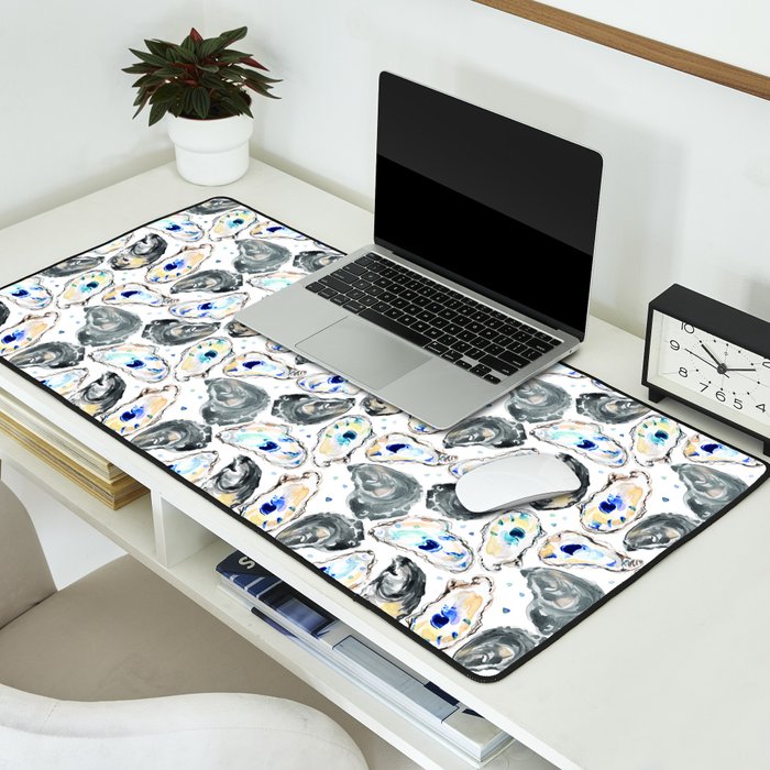 Coastal Oysters Desk Mat Gallery Image 2