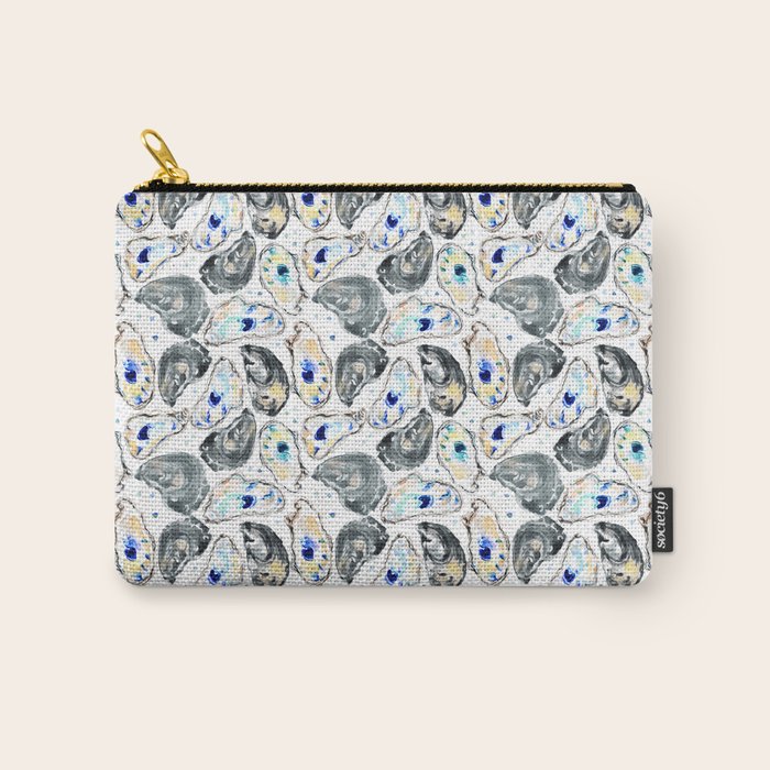 Coastal Oysters Carry All Pouch Gallery Image 1