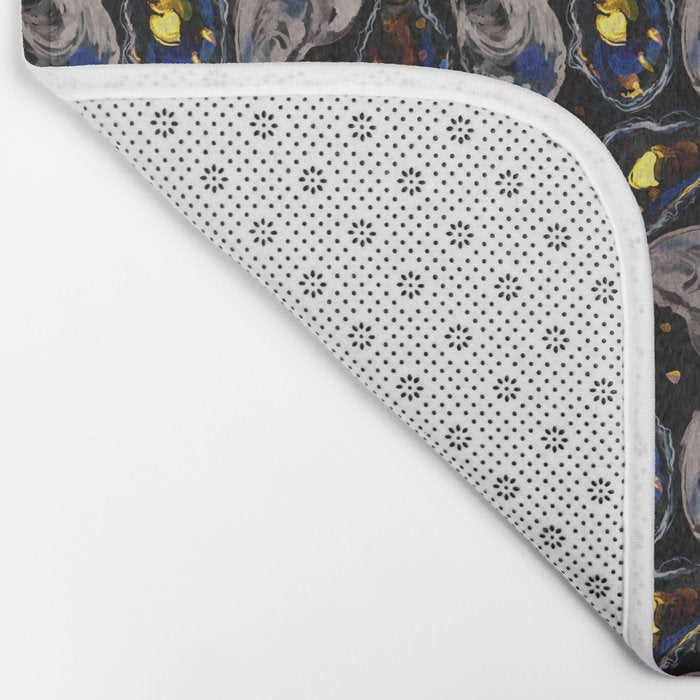 Coastal Oysters Bath Mat Gallery Image 2