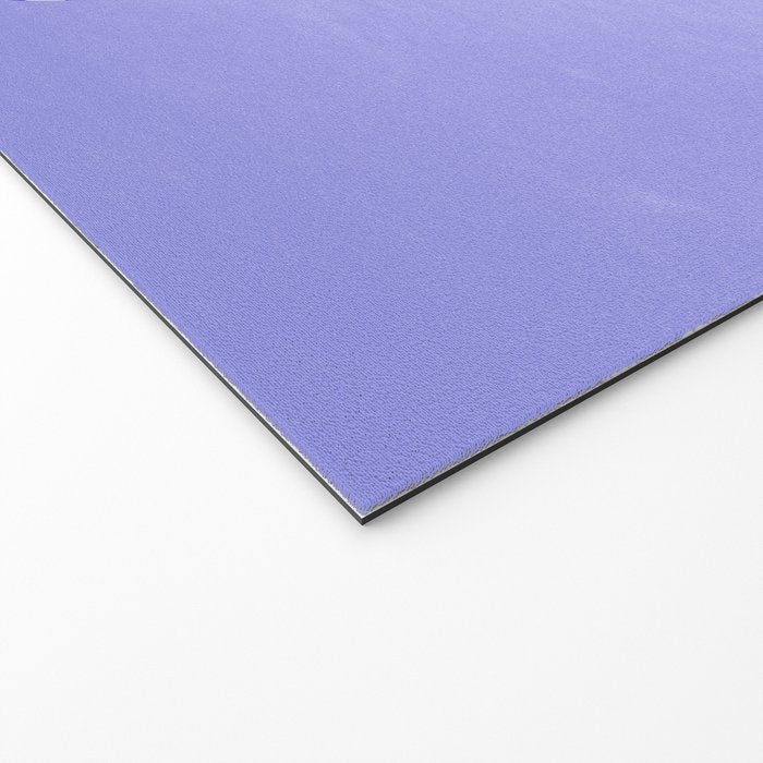 Periwinkle Cheetah Welcome Mat Gallery Image 2