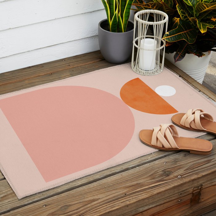 Abstraction_Balance_Minimalism_003 Outdoor Rug Gallery Image 2