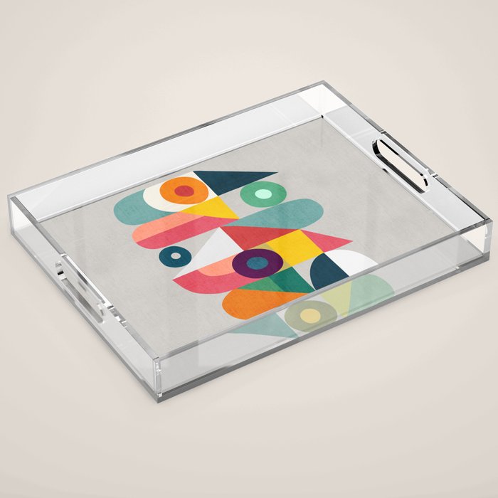 Tick Tock Machine Acrylic Tray Gallery Image 1