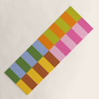 Split Stripes Color Symphony Yoga Mat Gallery Image 1