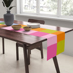 Split Stripes Color Symphony Table Runner Gallery Image 2