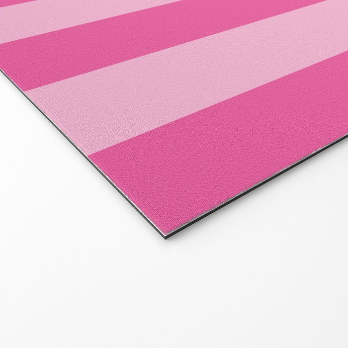 Split Stripes Color Symphony Welcome Mat Gallery Image 2