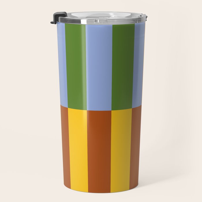 Split Stripes Color Symphony Travel Mug Gallery Image 3