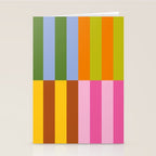 Split Stripes Color Symphony Stationery Card Gallery Image 2