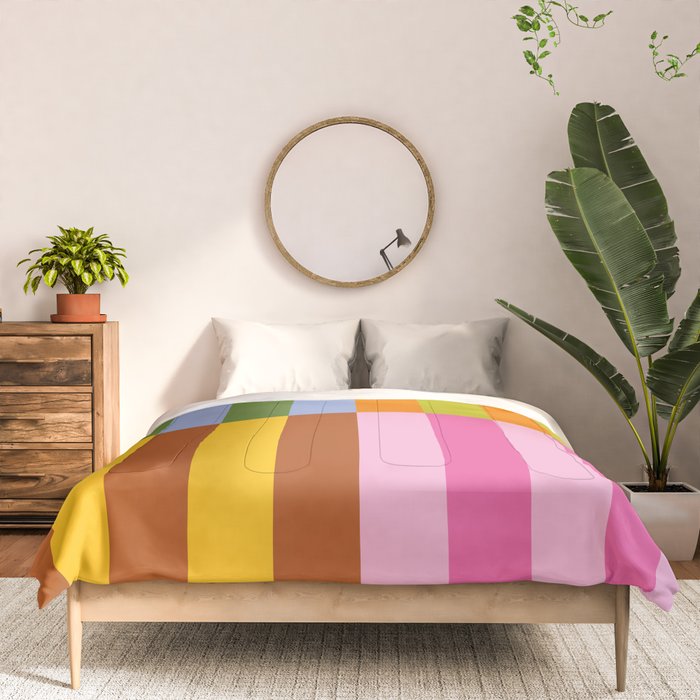 Split Stripes Color Symphony Comforter Gallery Image 3