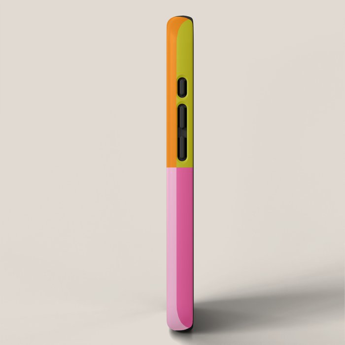 Split Stripes Color Symphony iPhone Case Gallery Image 2