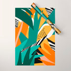 Jungle Abstract Wrapping Paper Gallery Image 1