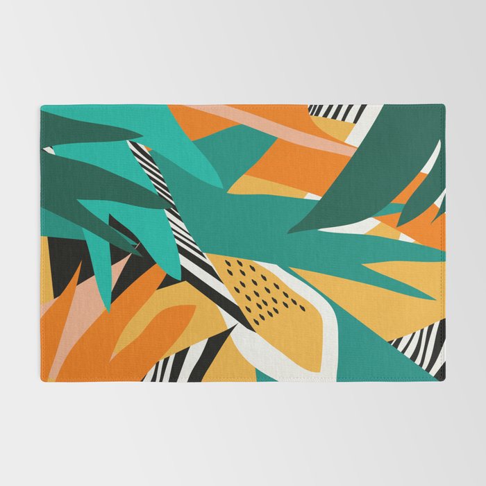 Jungle Abstract Rug Gallery Image 2