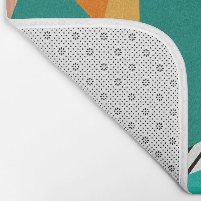 Jungle Abstract Bath Mat Gallery Image 2