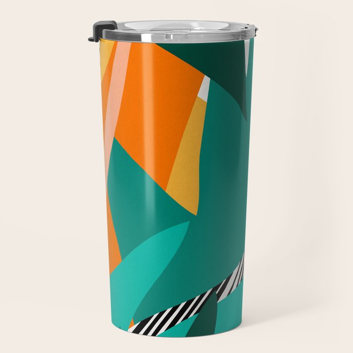 Jungle Abstract Travel Mug Gallery Image 3
