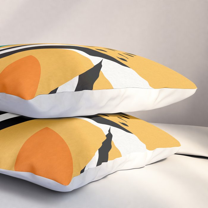 Jungle Abstract Pillow Sham Gallery Image 3