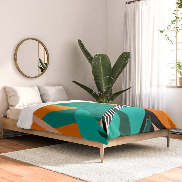 Jungle Abstract Comforter Gallery Image 2