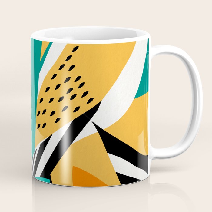 Jungle Abstract Coffee Mug Gallery Image 1