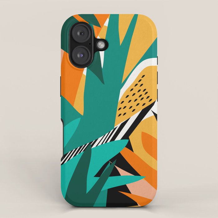 Jungle Abstract iPhone Case Gallery Image 1