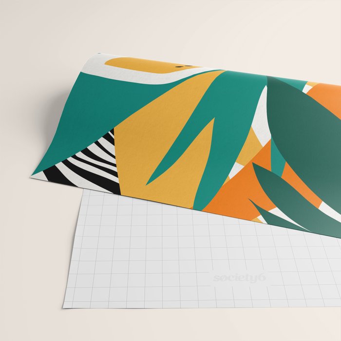 Jungle Abstract Wrapping Paper Gallery Image 2