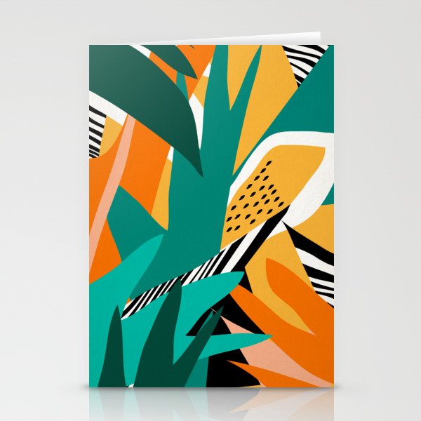 Jungle Abstract Stationery Card Gallery Image 2