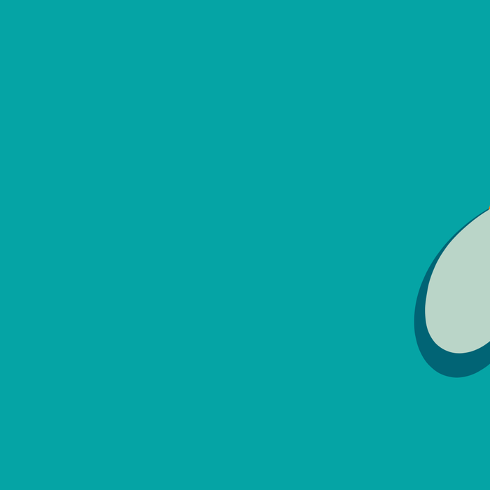 Lucky Bee - Cute Retro Minimalism in Orange and Turquoise Coffee Mug Gallery Image 2