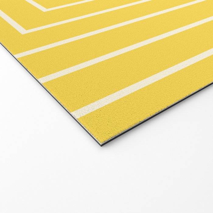Layers yellow Welcome Mat Gallery Image 2