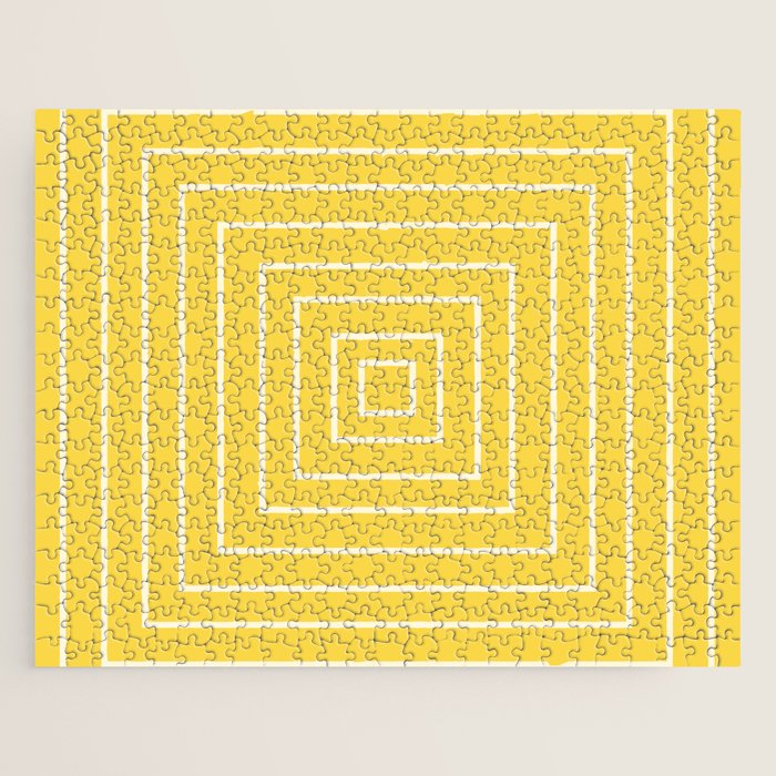 Layers yellow Jigsaw Puzzle Gallery Image 1