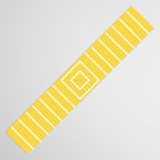 Layers yellow Table Runner Gallery Image 3