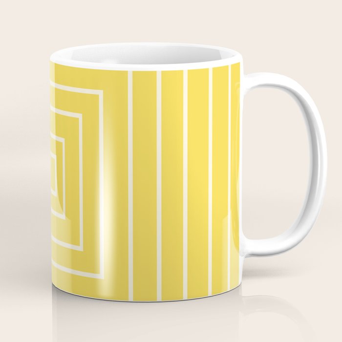 Layers yellow Coffee Mug Gallery Image 1