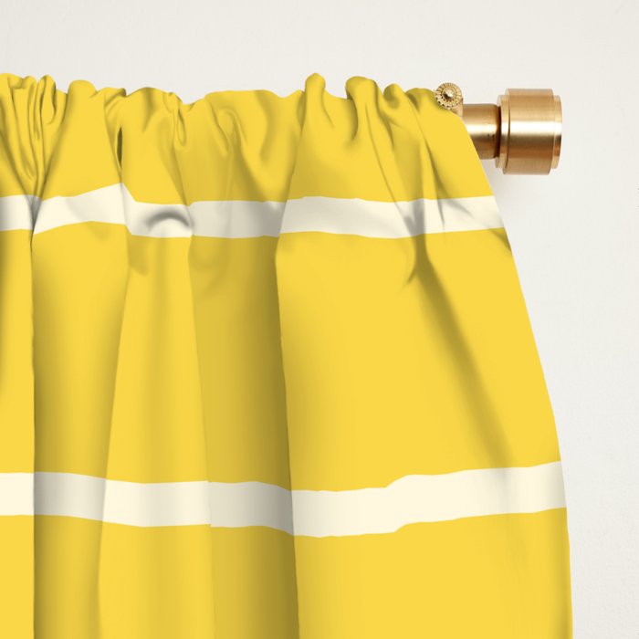Layers yellow Window Curtain Gallery Image 2