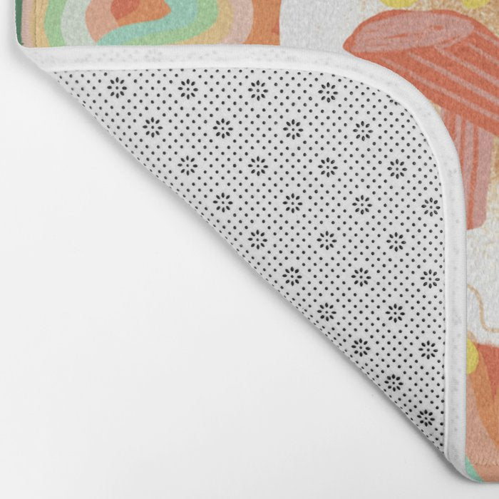 Marble Plate in Green Bath Mat Gallery Image 2