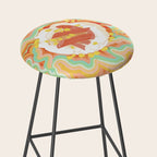 Marble Plate in Green Stool Gallery Image 2