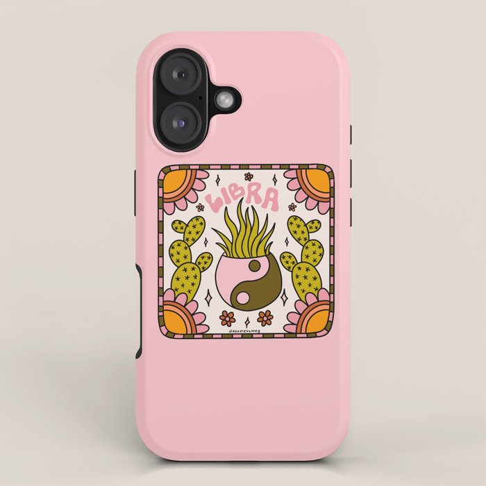 Libra Cactus iPhone Case Gallery Image 1