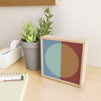Color Block Abstract X Mini Art Print Gallery Image 2