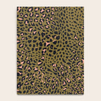 Leopard Spots Olive Notebook Gallery Image 4