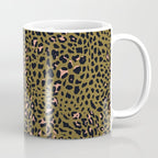 Leopard Spots Olive Coffee Mug Gallery Image 1