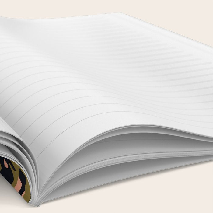 Leopard Spots Olive Notebook Gallery Image 2