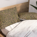 Leopard Spots Olive Pillow Sham Gallery Image 2