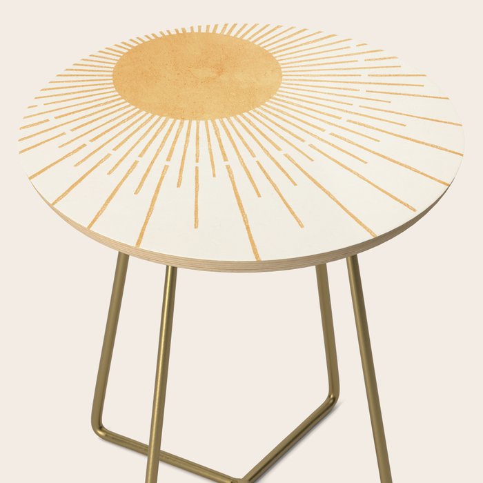 Boho Sun no. 8 Yellow Side Table Gallery Image 2