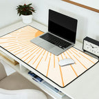 Boho Sun no. 8 Yellow Desk Mat Gallery Image 2