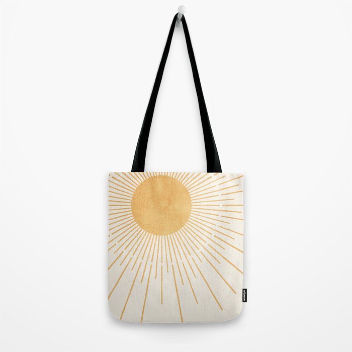 Boho Sun no. 8 Yellow Tote Bag Gallery Image 2