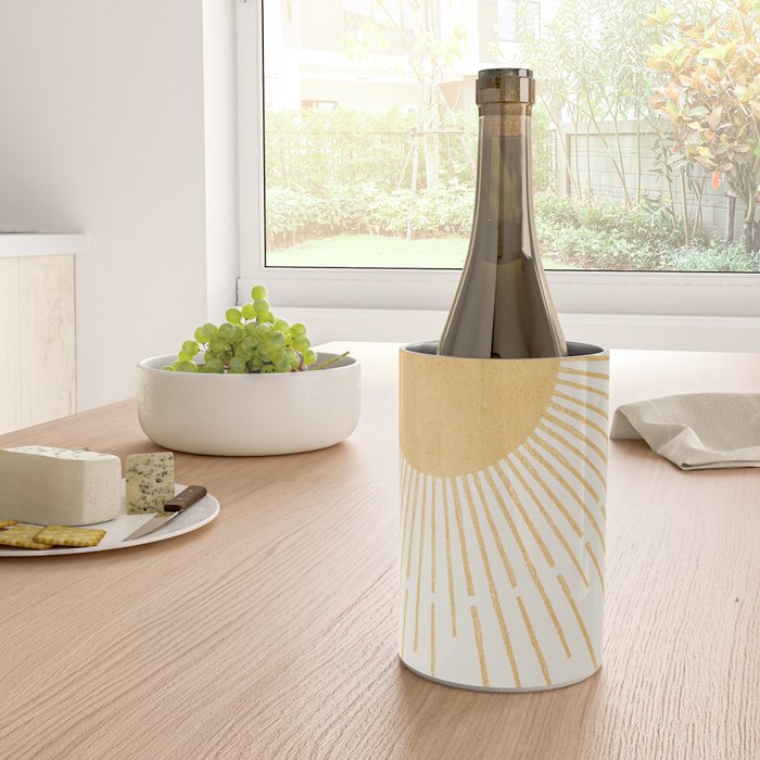 Boho Sun no. 8 Yellow Wine Chiller Gallery Image 4