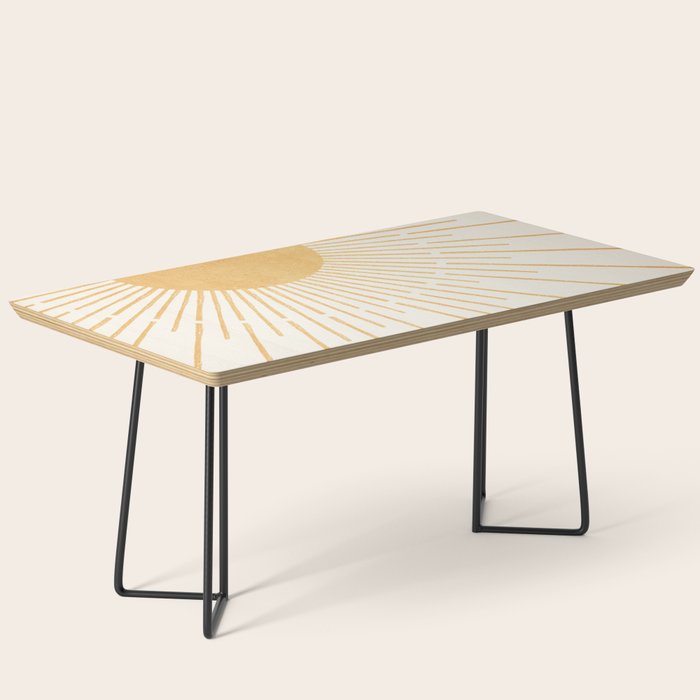 Boho Sun no. 8 Yellow Coffee Table Gallery Image 1