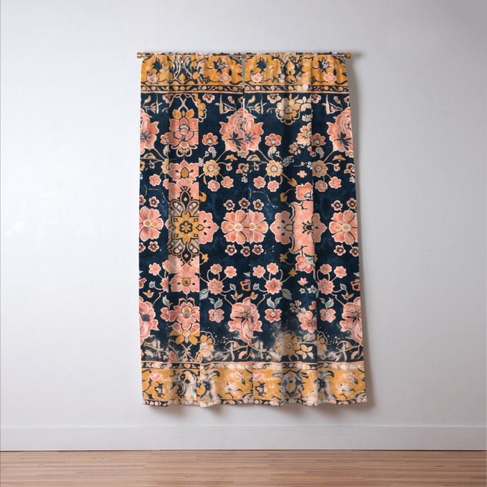 Floral Antiquity Window Curtain Gallery Image 3