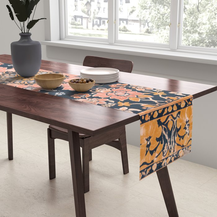 Floral Antiquity Table Runner Gallery Image 2