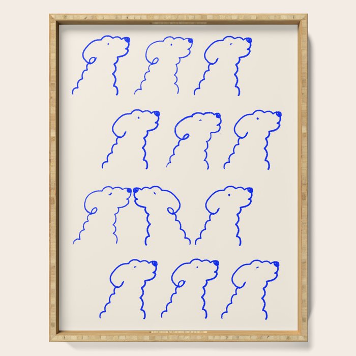 A Love Story  Serving Tray Gallery Image 1